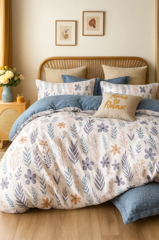 Pościel bawełniana 200x220 3 el. Borneo B-1335