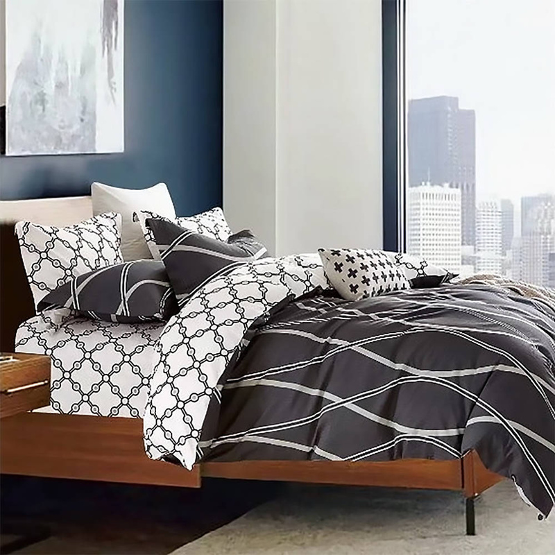 Pościel bawełniana 180x200 3 el. Owen B-673