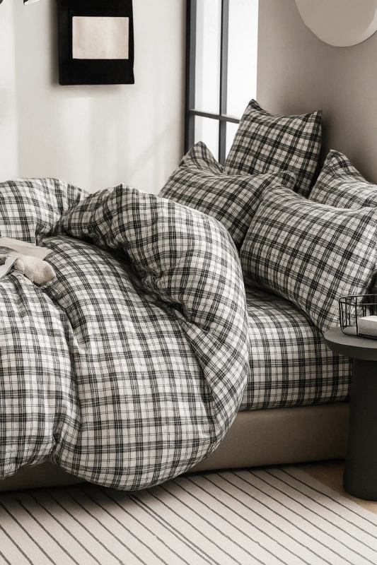 Pościel bawełniana 160x200 3 el. King M1588