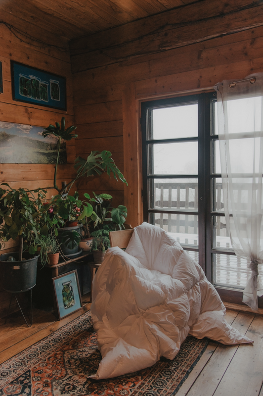 Kołdra 240x260 całoroczna naturalna puchowa NATURAL OUTLAST