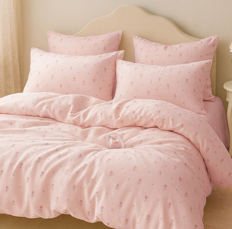 Pościel bawełniana 160x200 3 el. Cutie M1967