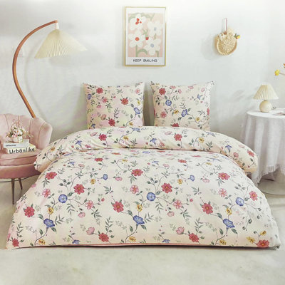 Pościel bawełniana 160x200 3 el. Rosemarie M1668