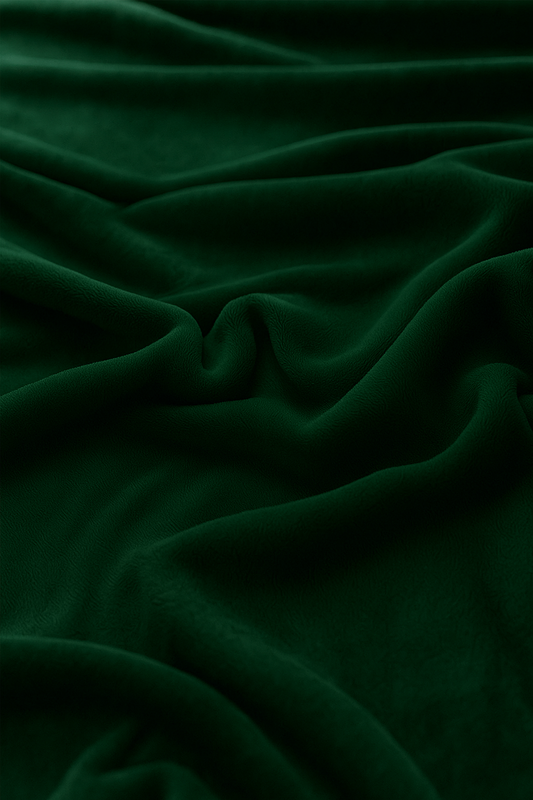 Prześcieradło pluszowe z gumką MIŚ butelkowe zielone 180x200