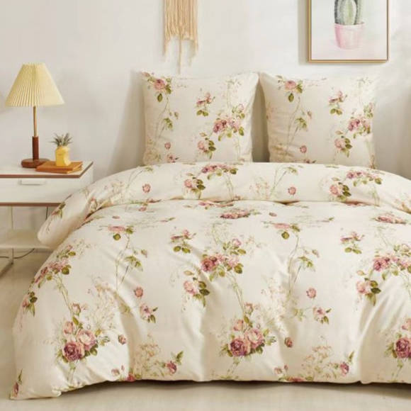 Pościel bawełniana 180x200 3 el. Ness M1619