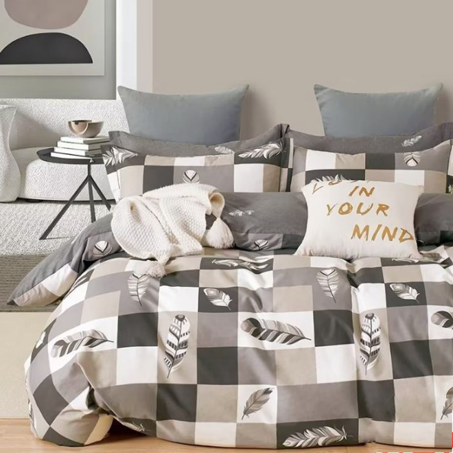 Pościel bawełniana 160x200 3 el. Preston B-1428