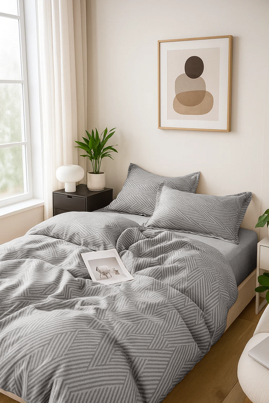 Pościel bawełniana 200x220 3 el. Nellio M1991