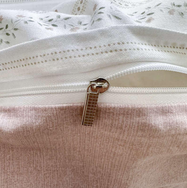 Pościel bawełniana 160x200 3 el. Puder M1671