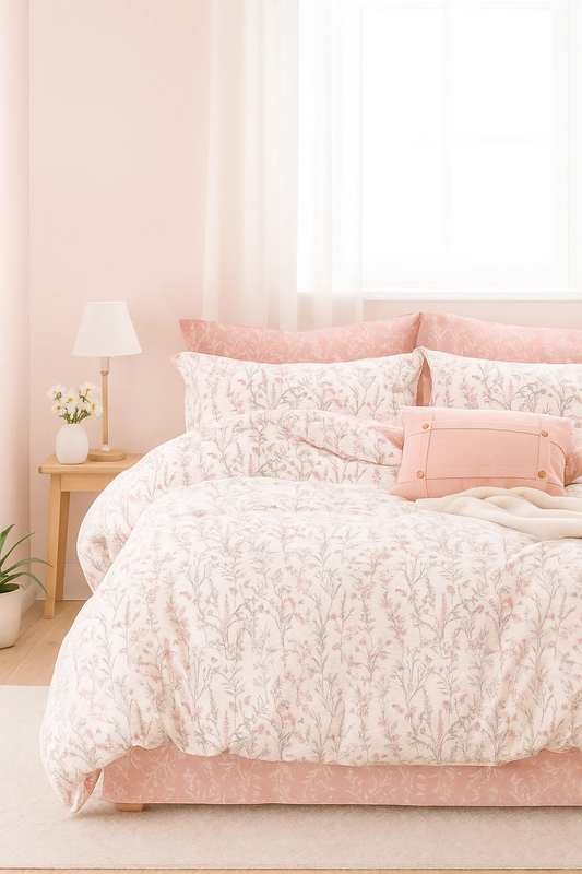 Pościel bawełniana 140x200 2 el. Poudre B-999