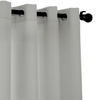 Zasłona jasna szara na przelotkach 140x250