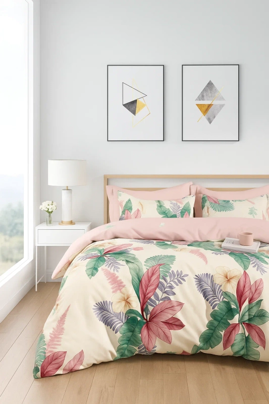 Pościel bawełniana 160x200 3 el. Hazel M1356