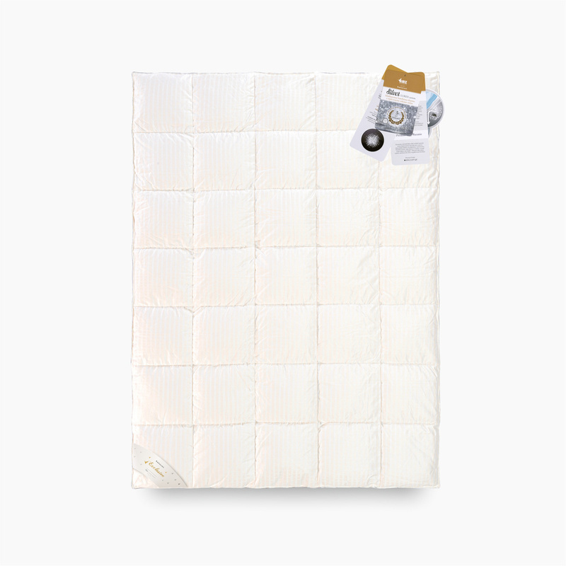 Kołdra 180x200 całoroczna naturalna puchowa SILVER PRESTIGE