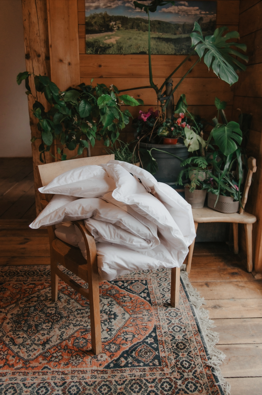 Kołdra 200x200 całoroczna naturalna puchowa NATURAL OUTLAST