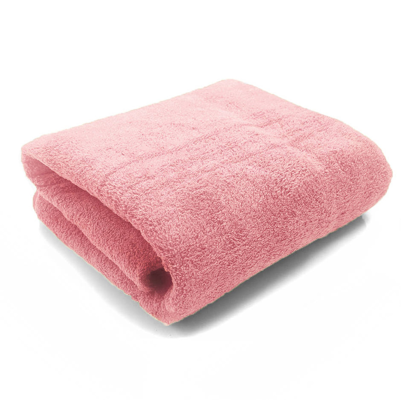 Ręcznik kąpielowy MIKRO różowy z mikrofibry 70x140 szybkoschnący