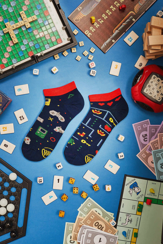 Skarpetki stopki GAME OVER LOW Many Mornings 39-42