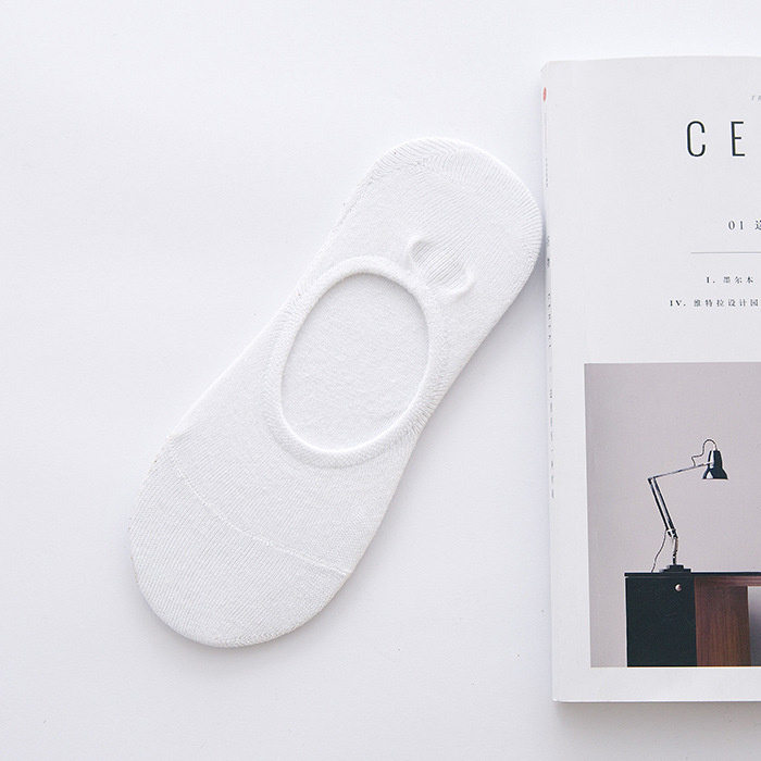 5-pak Skarpetki bawełniane krótkie białe stopki damskie unisex WHITE 39-42