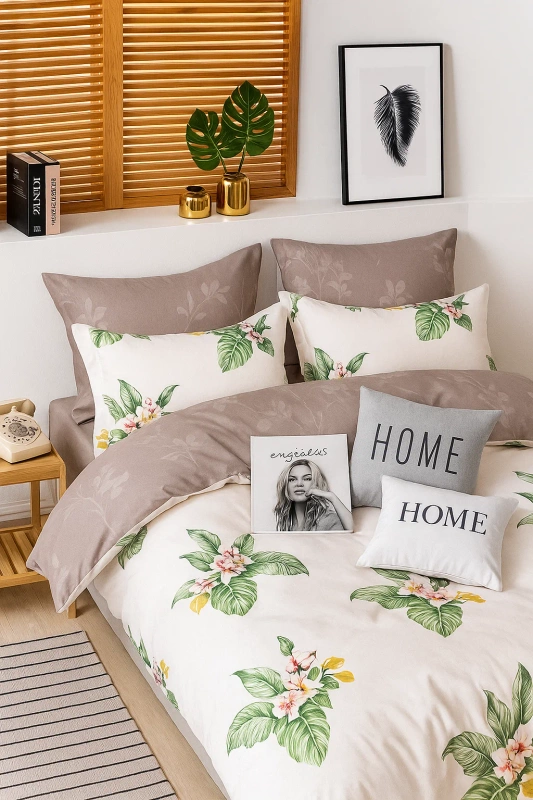 Pościel bawełniana 200x220 3 el. Cooper B-1187