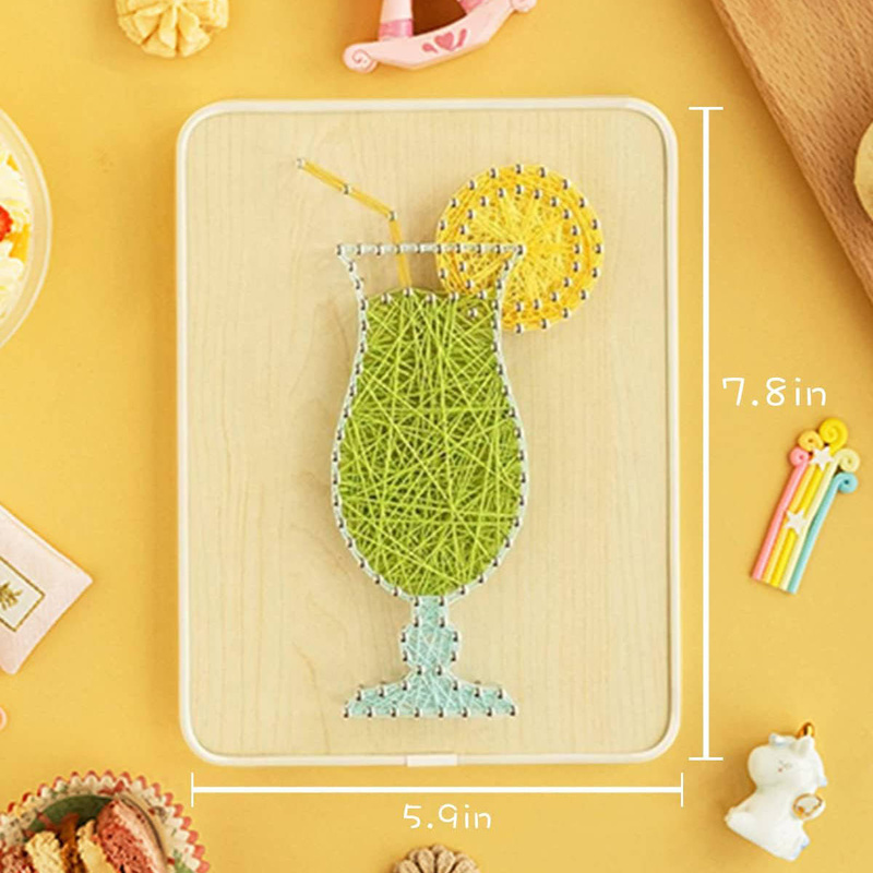 Zestaw String Art do samodzielnego złożenia Drink