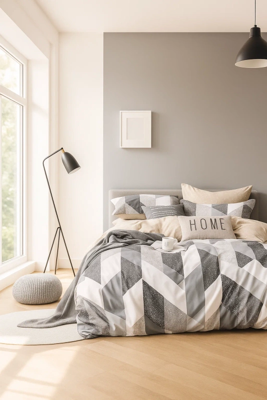 Pościel bawełniana 140x200 2 el. Zoe M1337