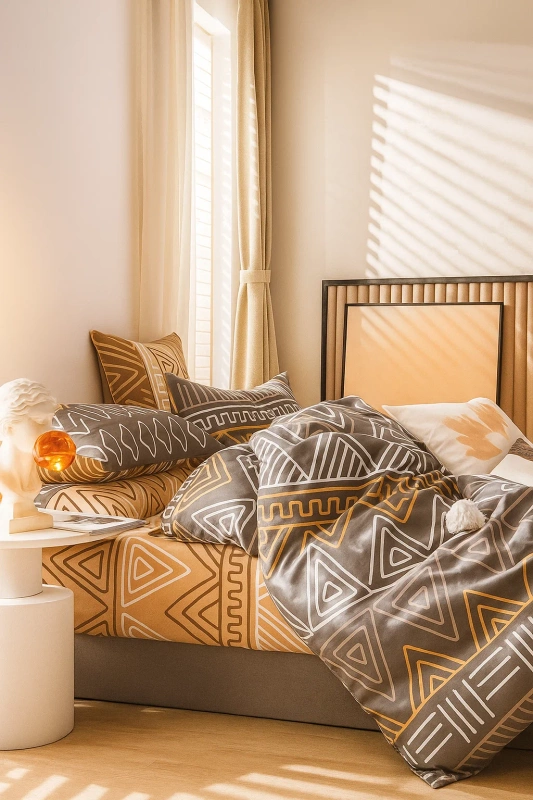 Pościel bawełniana 140x200 2 el. Texas B-1339