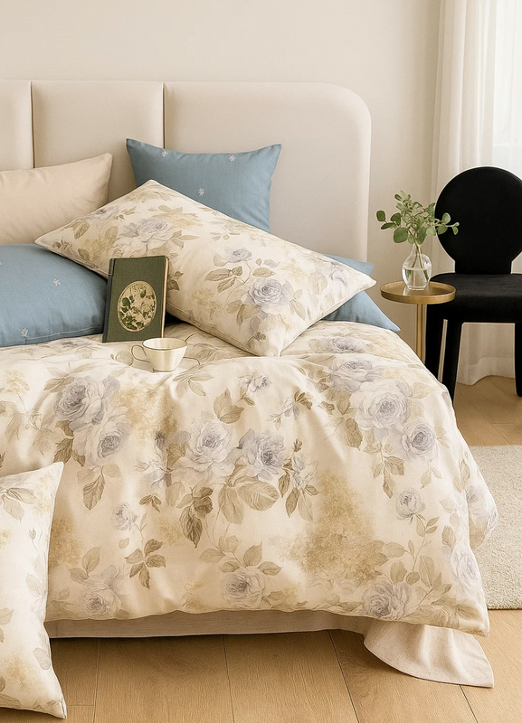 Pościel bawełniana 200x220 3 el. Amis M1997