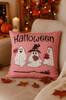 Poszewka na poduszkę Halloween różowa w duszki 40x40 PINK GHOSTS