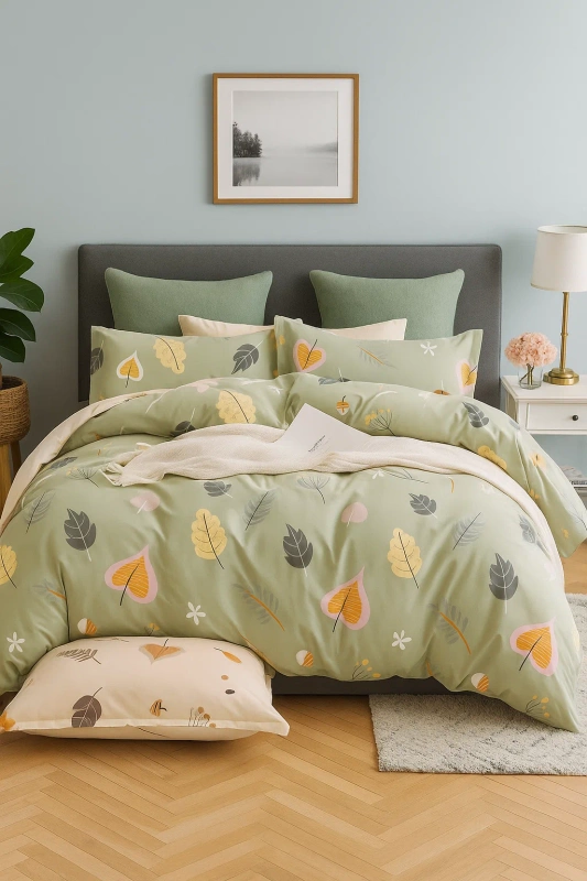 Pościel bawełniana 160x200 3 el. Fall M1441