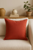 Poszewka na poduszkę bawełniana czerwona 40x40