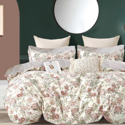 Pościel bawełniana 160x200 3 el. Rosanne B-1434