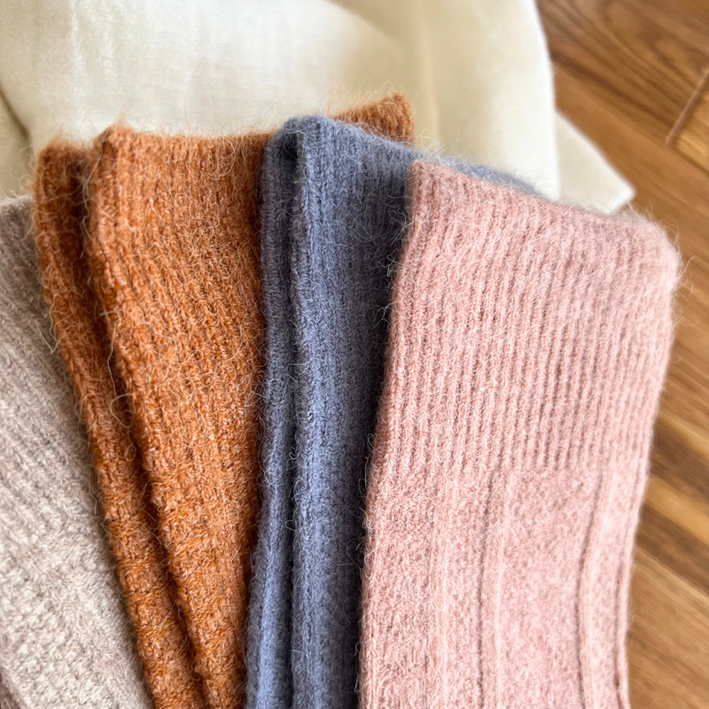 5-pak Skarpetki damskie kaszmirowe CASHMERE 39-42