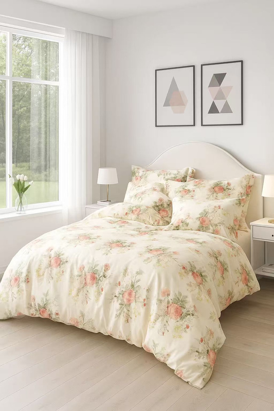 Pościel bawełniana 160x200 3 el. Melissa B-1667