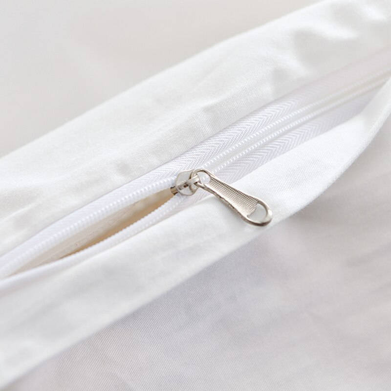 Biała pościel bawełniana 140x200 2 el. M411 B-01