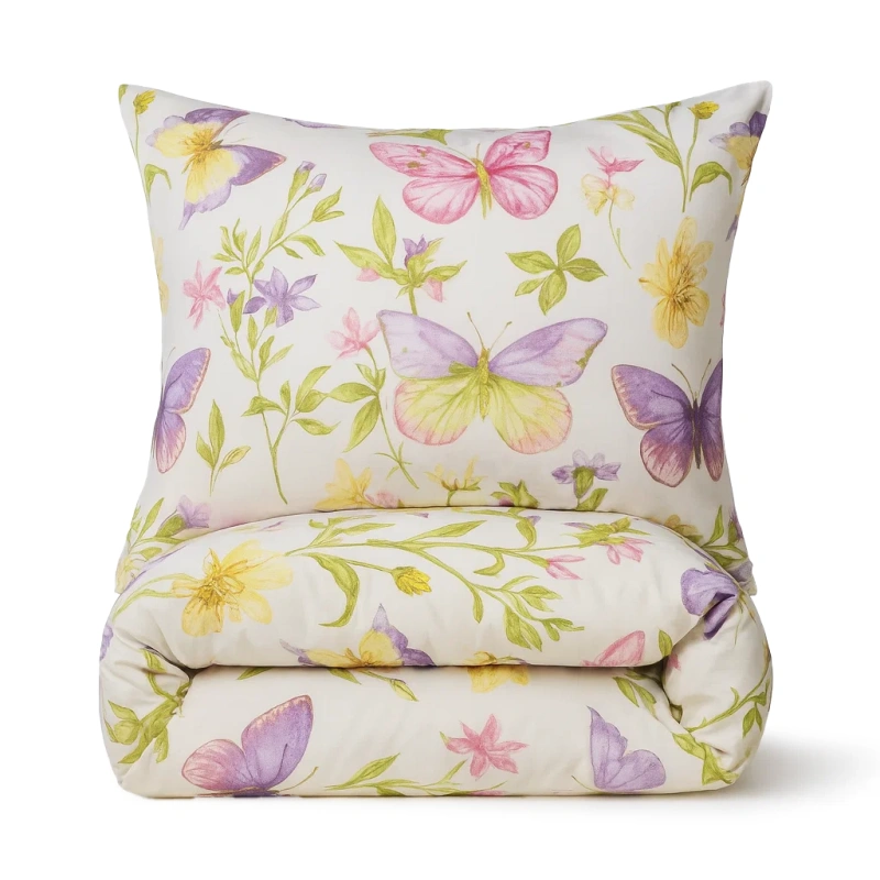 Pościel w motylki motyle Butterfly 160x200 3 el.
