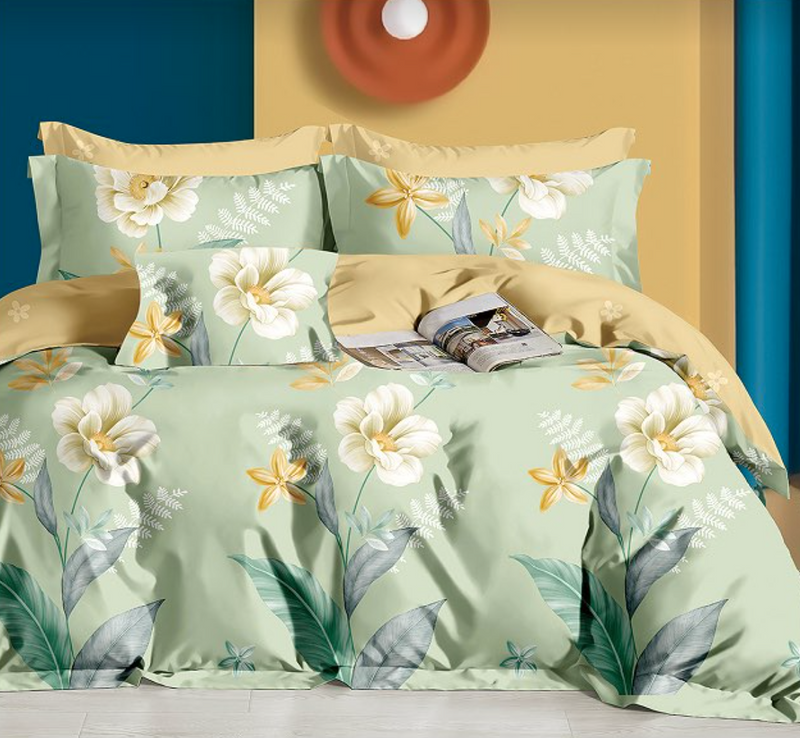 Pościel bawełniana 160x200 3 el. Daffodil M1749