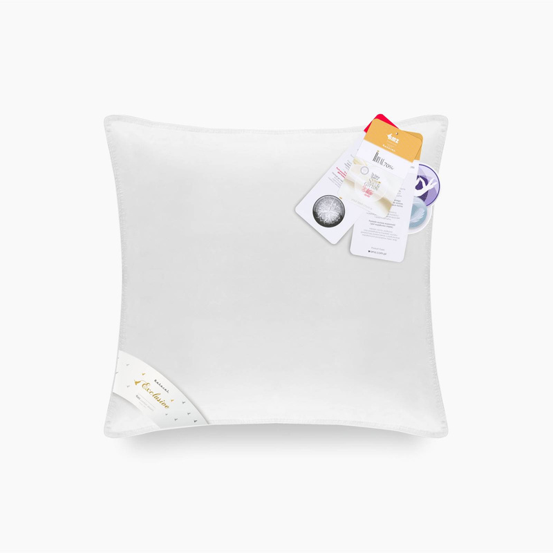 Poduszka 40x40 naturalna puchowa 100% ROYAL