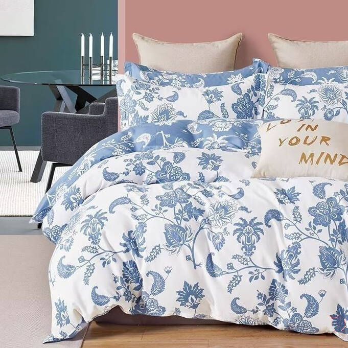 Pościel bawełniana 160x200 3 el. Nectari B-1504