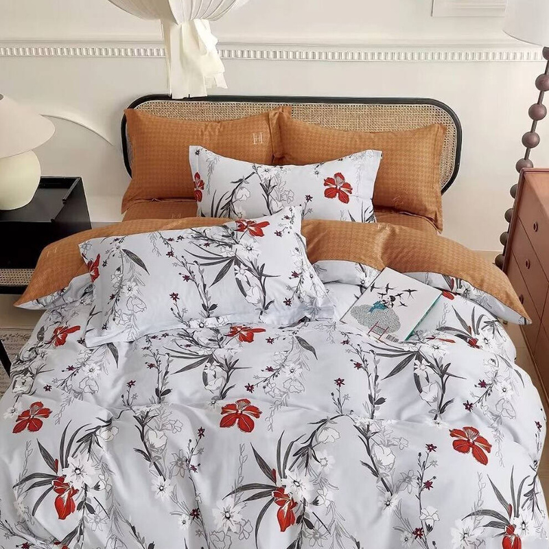 Pościel bawełniana 160x200 3 el. Lucia B-1561/B315