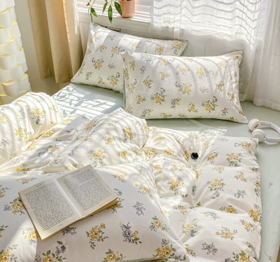 Pościel bawełniana 160x200 3 el. Melanholic B-1422