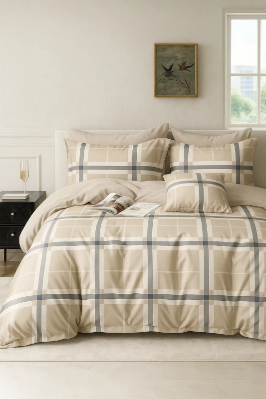 Pościel bawełniana 160x200 3 el. Matt B-1585