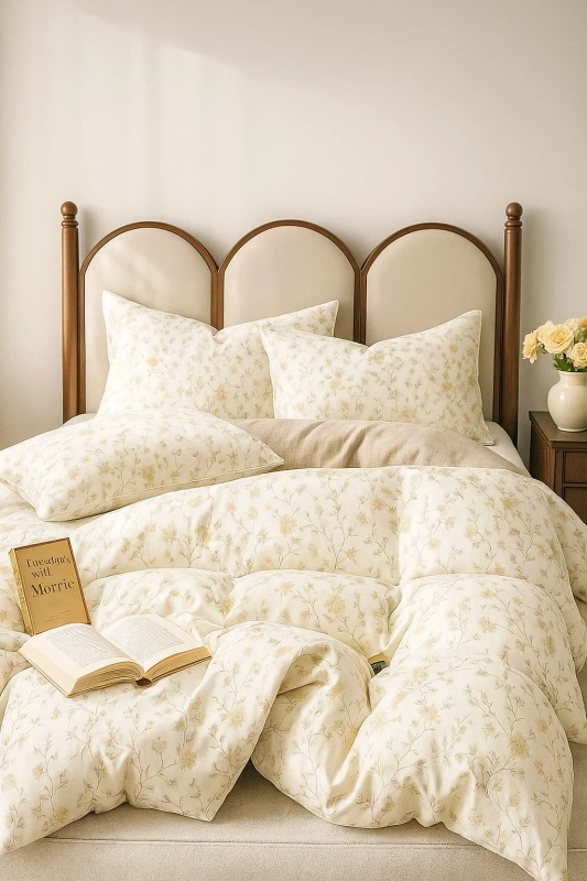 Pościel bawełniana 160x200 3 el. Flaro B-1657