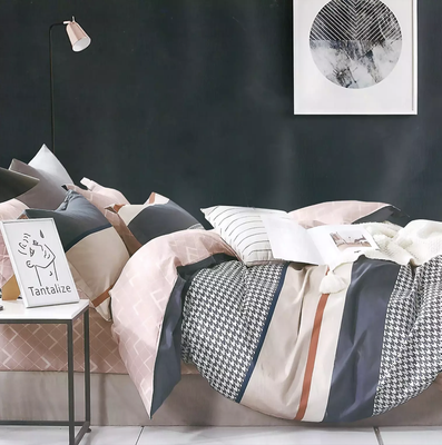 Pościel bawełniana 200x220 3 el. Pepita B-1307