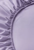 Prześcieradło z gumką lawendowe jasne fioletowe 200x220