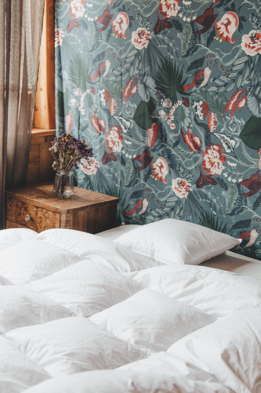 Kołdra 200x200 całoroczna naturalna puchowa NATURAL OUTLAST