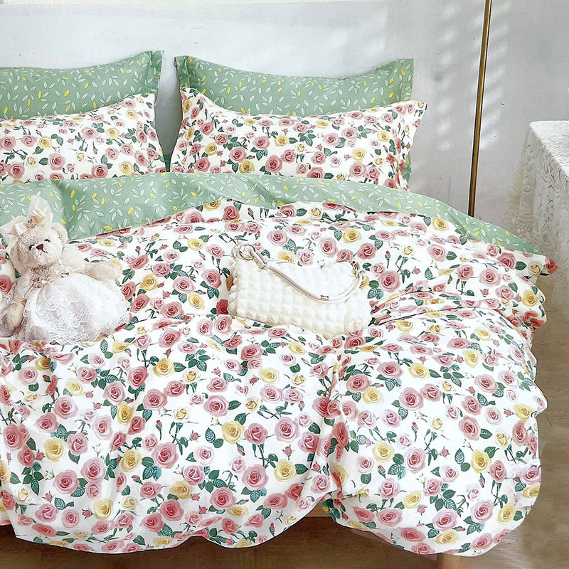 Pościel bawełniana 160x200 3 el. Portia M1656