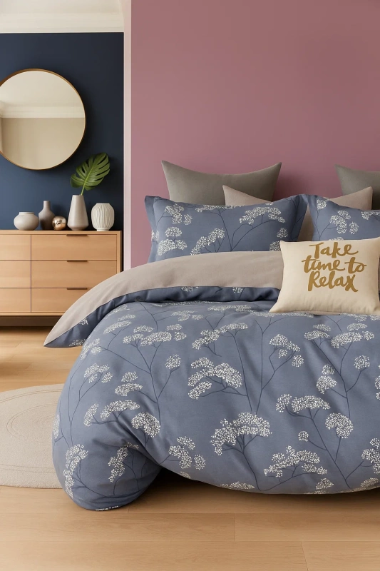 Pościel bawełniana 160x200 3 el. Phoenix B-1500