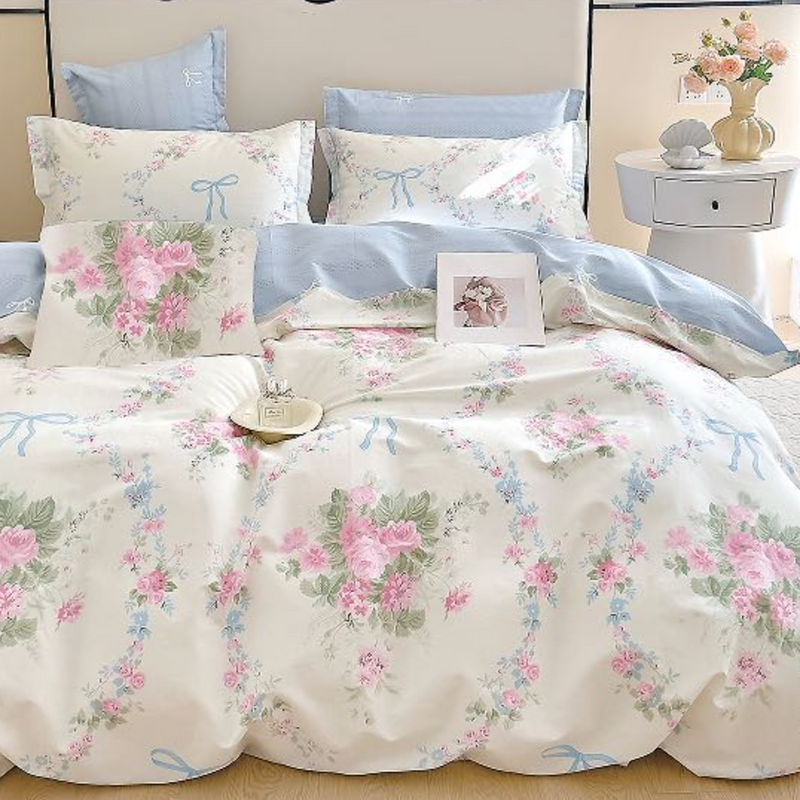 Pościel bawełniana 160x200 3 el. Mell M1886