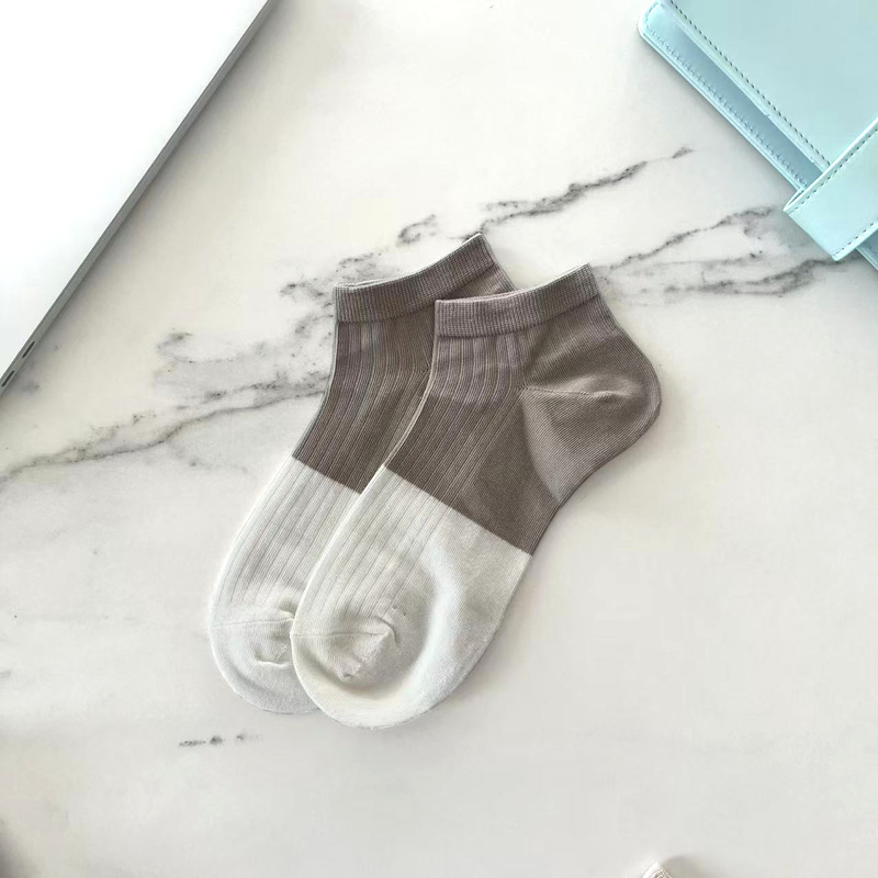 5-pak Skarpetki damskie bawełniane krótkie NEUTRAL DUO 35-38