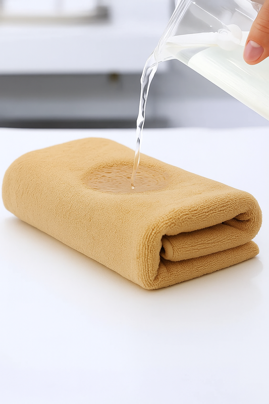 Ręcznik kąpielowy MIKRO beżowy z mikrofibry 70x140 szybkoschnący