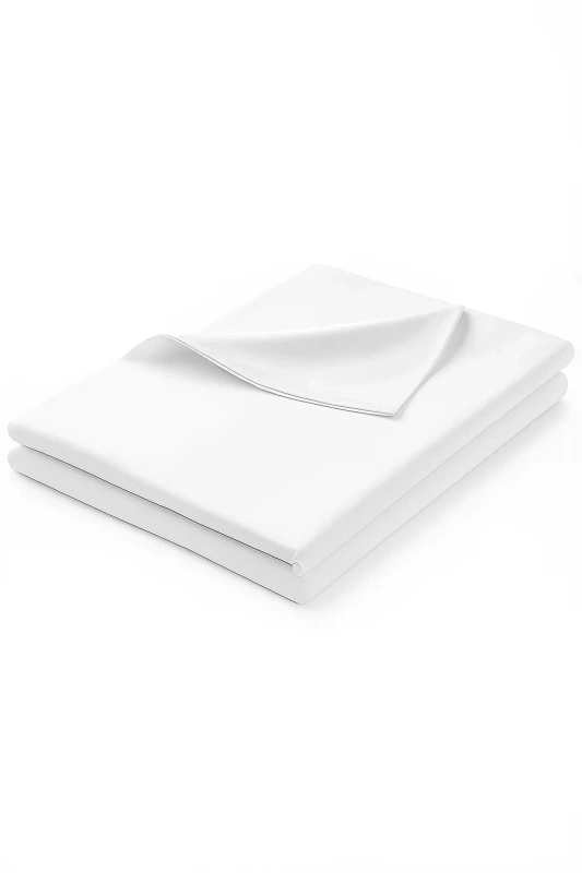 Prześcieradło tradycyjne białe 200x220