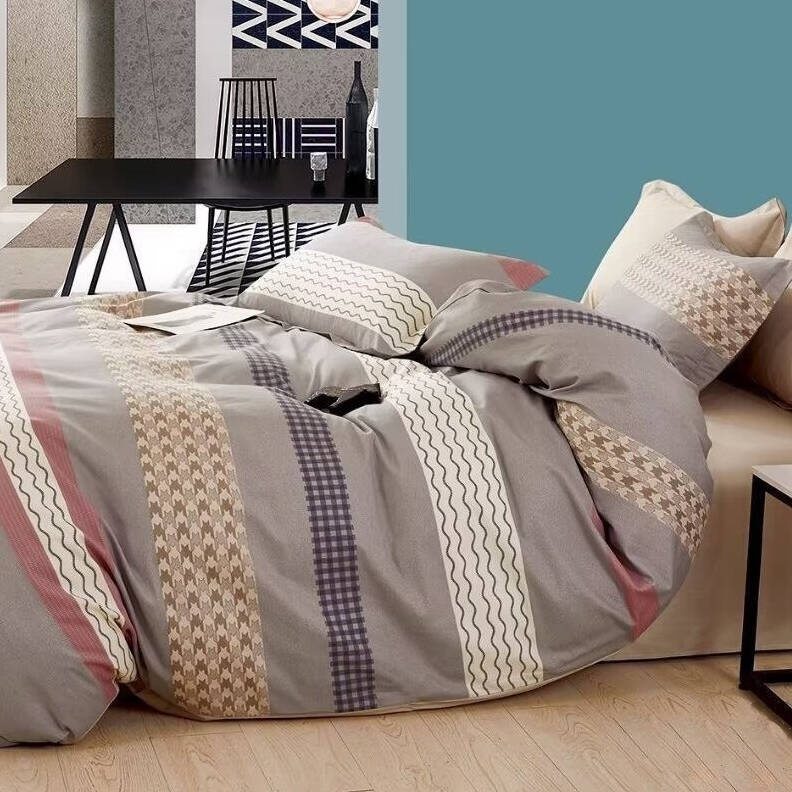 Pościel bawełniana 200x220 3 el. Vista B-1549