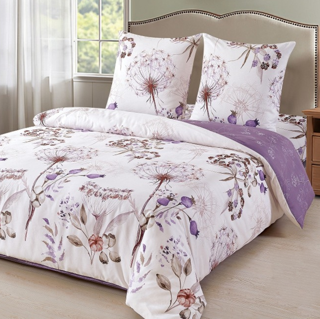 Pościel bawełniana 140x200 2 el. Ikara M1880